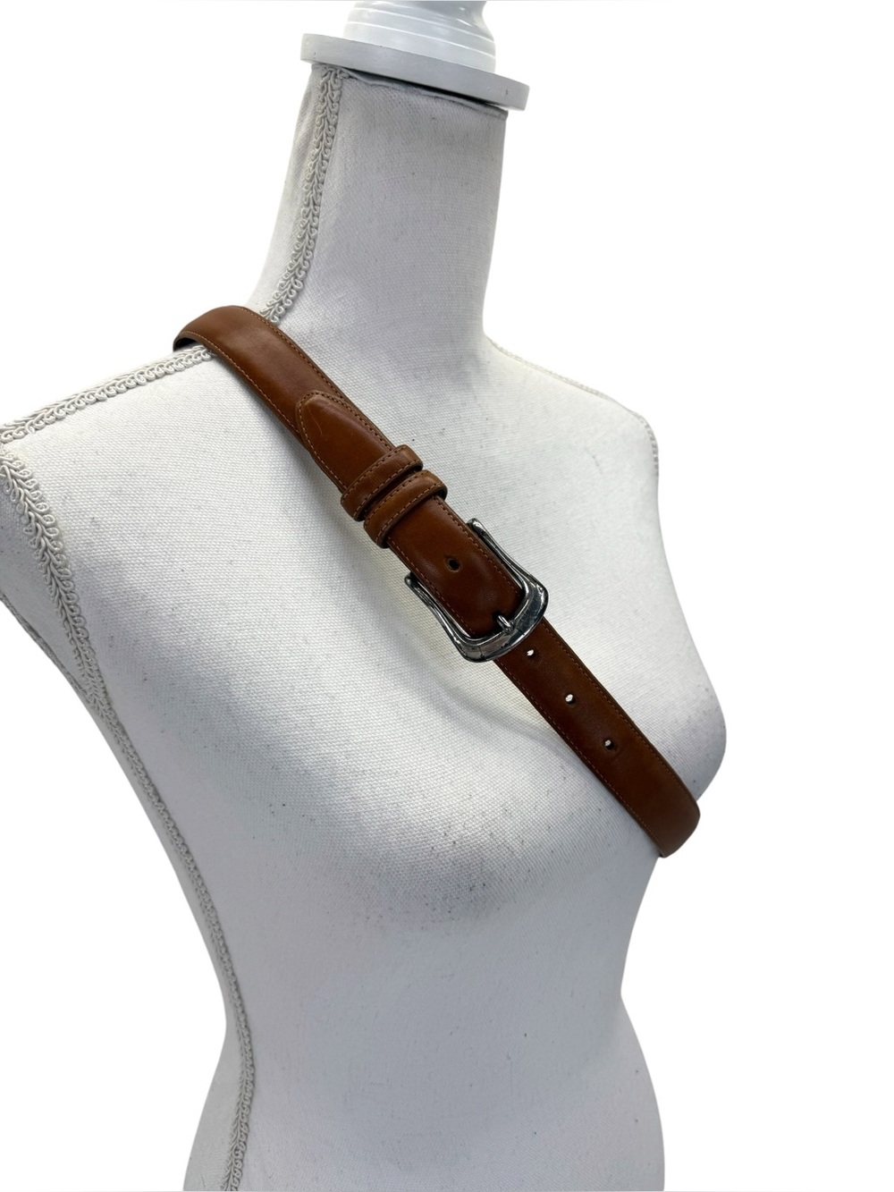 Coach English Bridle Leather Belt British Tan 36 - Picture 3 of 16
